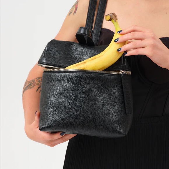 Like new KARA Classic Black Small Backpack (One Size) - Picture 4 of 13